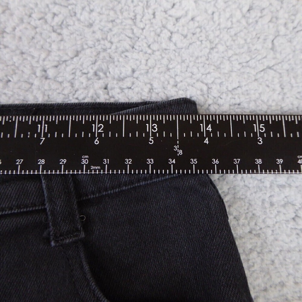 Vintage Roper Jeans Womens 11 Black High Rise Western Straight Leg Denim Pocket - Picture 10 of 14